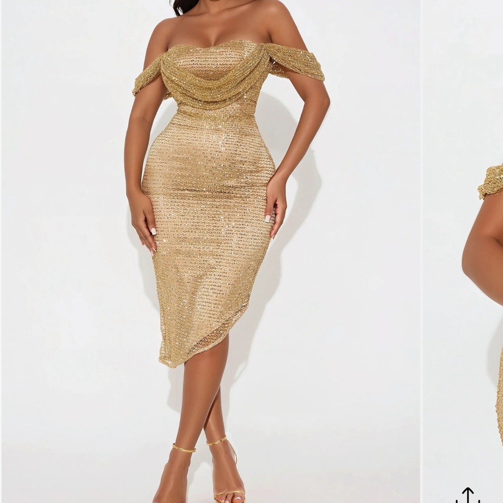 Gold Sequin Evening Gown
FASHION NOVA